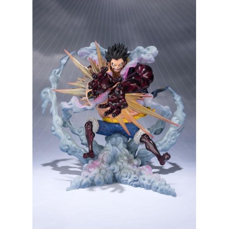 One Piece - Statuette PVC FiguartsZERO Monkey D. Luffy Gear 4 Leo Bazooka 18 cm