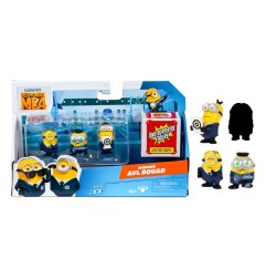 Moi, moche et méchant 4 - Pack 4 figures AVL 5 cm