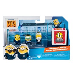 Moi, moche et méchant 4 - Pack 4 figures AVL 5 cm