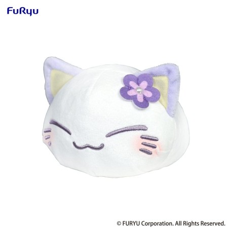 Nemuneko Cat - Peluche Violet 18 cm