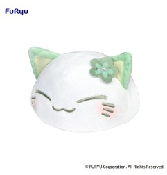 Nemuneko Cat - Peluche Vert 18 cm