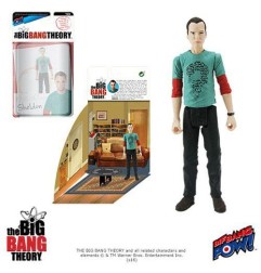 Big Bang Theory, The - The Big Bang Theory figurine avec diorama Sheldon Riddler Shirt 10 cm