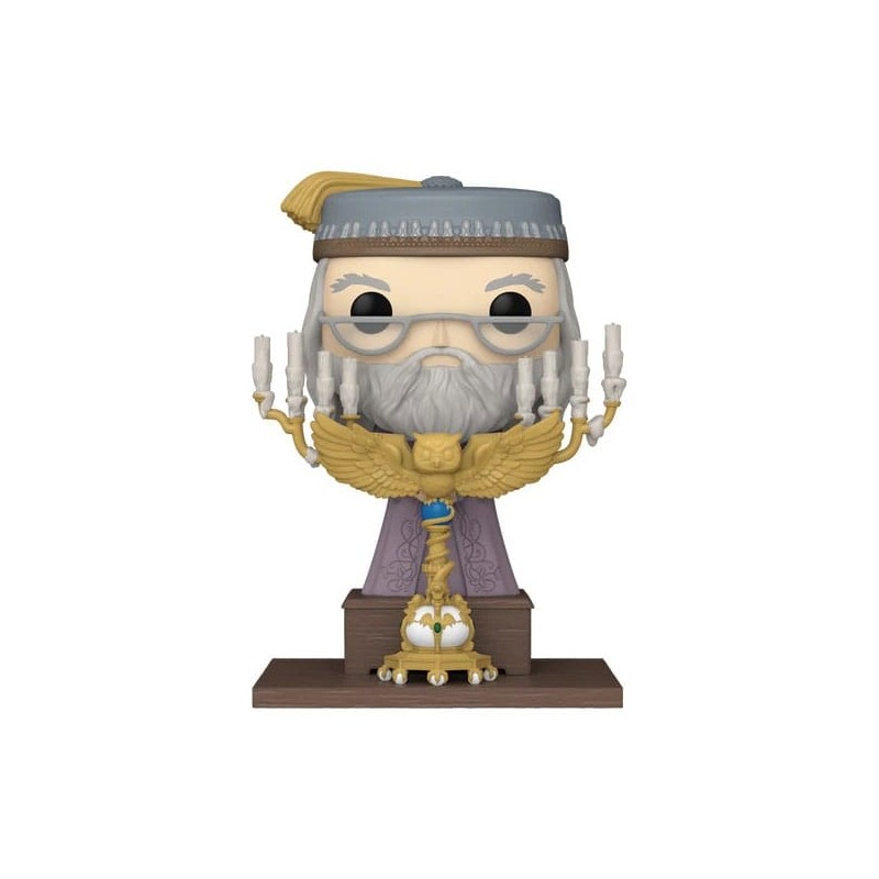 Harry Potter - POP! Deluxe Vinyl figurine Deluxe Dumbledore w/Podium 12 cm