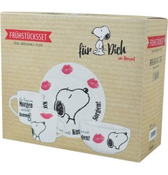 Peanuts - Set petit-déjeuner Snoopy
