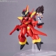 Macross 7 - Véhicule avec figurine Tiny Session VF-19 Custom Fire Valkyrie avec Basara Nekki 11 cm