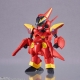 Macross 7 - Véhicule avec figurine Tiny Session VF-19 Custom Fire Valkyrie avec Basara Nekki 11 cm