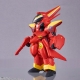 Macross 7 - Véhicule avec figurine Tiny Session VF-19 Custom Fire Valkyrie avec Basara Nekki 11 cm