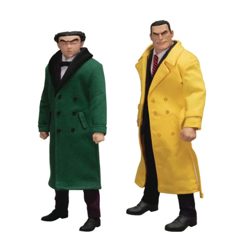 Dick Tracy - Figurines 1/12 Dick Tracy vs Flattop Box Set 17 cm