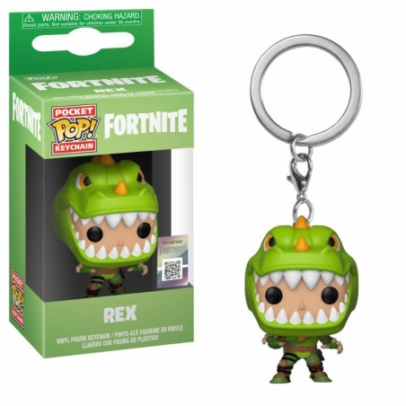 Fortnite - Porte-clés Pocket POP! Rex 4 cm