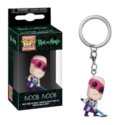 Rick et Morty - Porte-clés Pocket POP! Vinyl Noob-Noob 4 cm