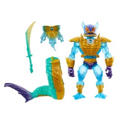 MOTU x TMNT: Turtles of Grayskull - Figurine Deluxe Mer-Man 14 cm