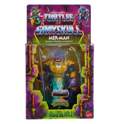 Les Maîtres de l'Univers - MOTU x TMNT: Turtles of Grayskull figurine Deluxe Mer-Man 14 cm