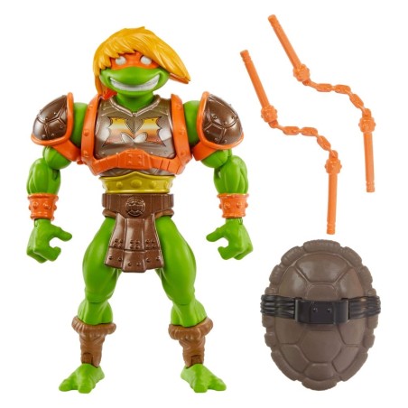 Les Maîtres de l'Univers - MOTU x TMNT: Turtles of Grayskull figurine Michelangelo 14 cm