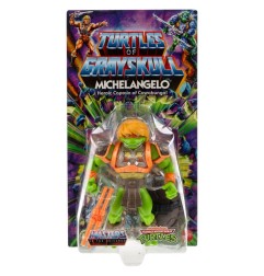 Les Maîtres de l'Univers - MOTU x TMNT: Turtles of Grayskull figurine Michelangelo 14 cm