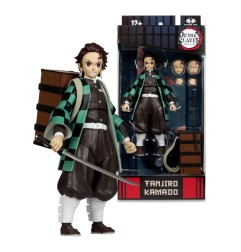 Demon Slayer: Kimetsu no Yaiba - Figurine Tanjiro Kamado (avec Nezuko Box) (Season 3) 18 cm