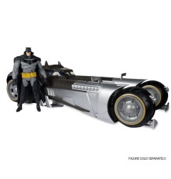 DC Comics - DC Multiverse véhicule White Knight Batmobile (Gold Label) 18 cm