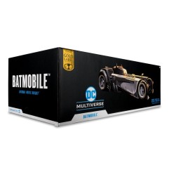 DC Comics - DC Multiverse véhicule White Knight Batmobile (Gold Label) 18 cm