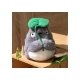 Mon voisin Totoro - Peluche Nakayoshi Big Totoro avec feuille 21 cm