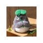 Mon voisin Totoro - Nakayoshi Figurine en peluche Big Totoro with leaf 21 cm