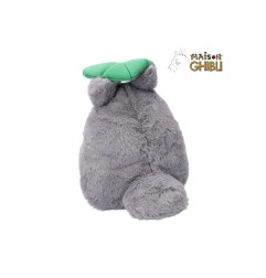 Mon voisin Totoro - Nakayoshi Figurine en peluche Big Totoro with leaf 21 cm