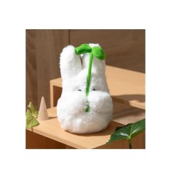 Mon voisin Totoro - Peluche Nakayoshi Small Totoro with leaf 19 cm