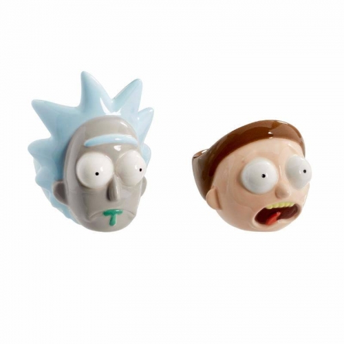 Rick & Morty - Pack 2 coquetiers céramique Rick & Morty