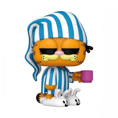 Garfield - Figurine POP! Garfiel avec Mug 9 cm