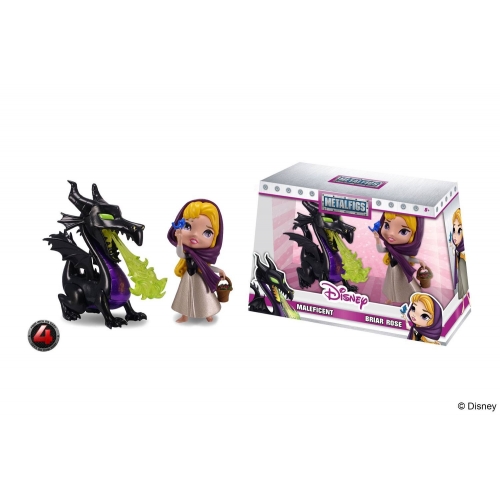 Disney - Pack 2 figurines Metalfigs Diecast Maleficent & Briar Rose 10 cm