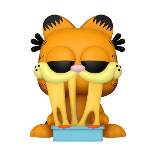 Garfield - Figurine POP! Garfield avec Lasagna Pan 9 cm