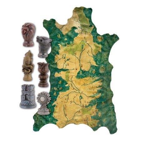 Le Trône de fer - Réplique 1/1 carte de Westeros de Robb Stark avec marqueurs