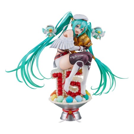 Hatsune Miku - Characters statuette PVC 1/6 Racing Miku: 2023 - 15th Anniversary Ver. 26 cm