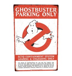 S.O.S Fantômes - Ghostbusters panneau métal Parking