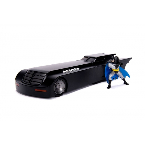 Batman Animated Series - Batmobile métal 1/24 avec figurine