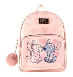 Disney - Lilo & Stitch sac à dos Stitch & Angel