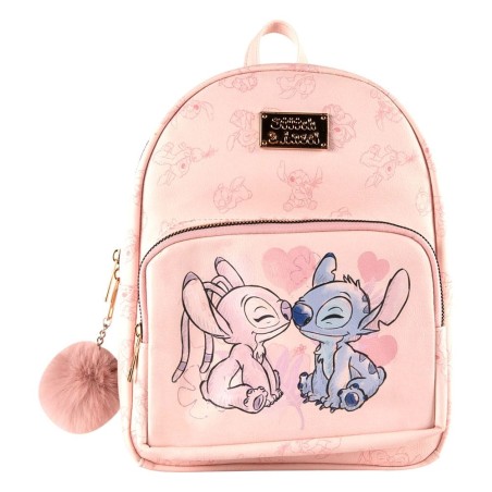 Disney - Lilo & Stitch sac à dos Stitch & Angel
