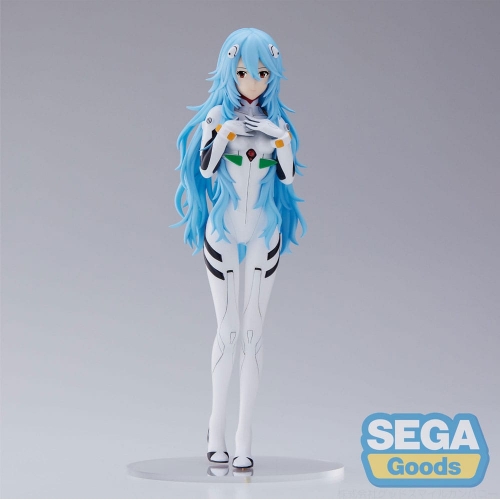 Evangelion : 3.0+1.0 Thrice Upon a Time - Statuette SPM Rei Ayanami Long Hair Ver. (re-run) 21 cm
