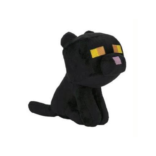 Minecraft - Peluche Happy Explorer Black Cat 18 cm