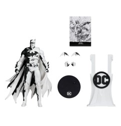 DC Multiverse - Figurine Batman Hush (Line Art) (Gold Label) 18 cm