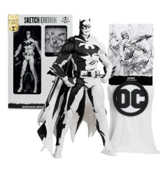 DC Multiverse - Figurine Batman Hush (Line Art) (Gold Label) 18 cm