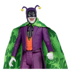 DC Comics - DC Retro figurine Batman 66 Batmobil with Joker (Gold Label) 15 cm