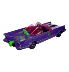 DC Comics - DC Retro figurine Batman 66 Batmobil with Joker (Gold Label) 15 cm