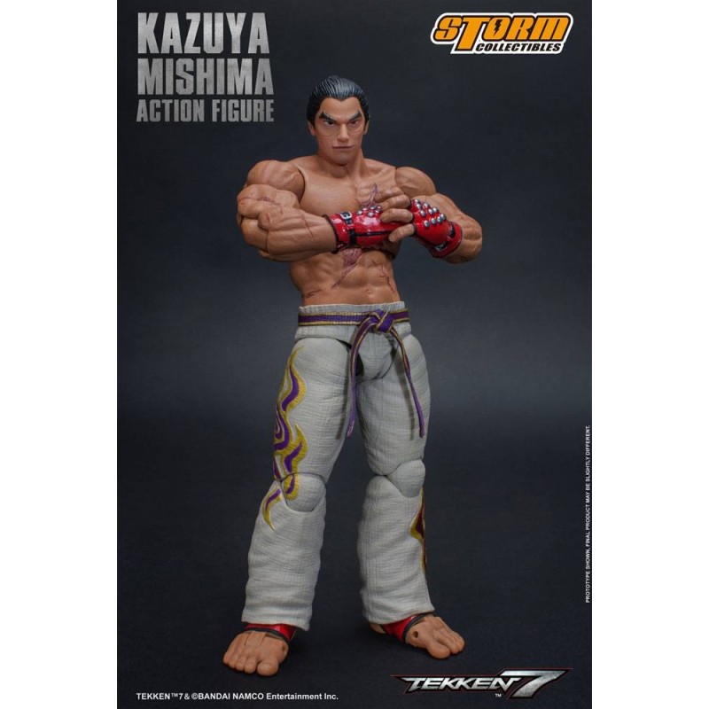 FIGURINE OFFICIELLE TEKKEN 7 Jin Kazama échelle 1/12 Storm Toys Collection Modèle Neuf EUR 249