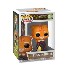 Shrek - Figurine POP! DreamWorks 30th Anniversary Chat Botté 9 cm