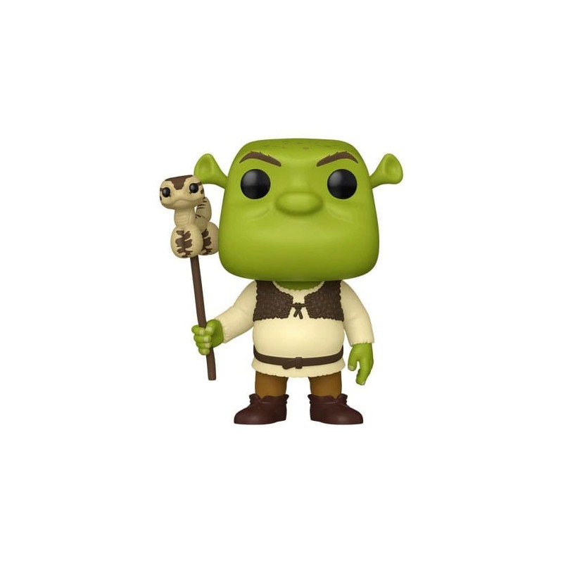 Shrek - POP! Movies Vinyl figurine 30th Anniversary  w/Snake 9 cm