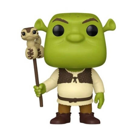 Shrek - POP! Movies Vinyl figurine 30th Anniversary  w/Snake 9 cm