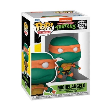 Tortues Ninja - POP! Movies Vinyl figurine Michelangelo 9 cm