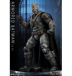 DC Comics - Batman v Superman : L'Aube de la justice figurine Movie Masterpiece 1/6 Armored Batman 2.0 33 cm