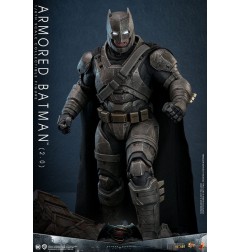 DC Comics - Batman v Superman : L'Aube de la justice figurine Movie Masterpiece 1/6 Armored Batman 2.0 33 cm
