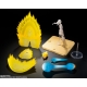 Dragon Ball Z - Accessoires S.H. Figuarts Son Goku's Effekt Parts Set Teleport Kamehameha