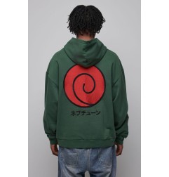 - Naruto Shippuden sweater ÃÂ  capuche Graphic Green 